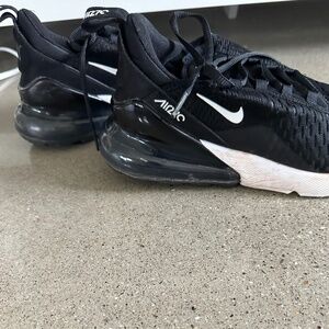 Black and White Nike Air Max 270